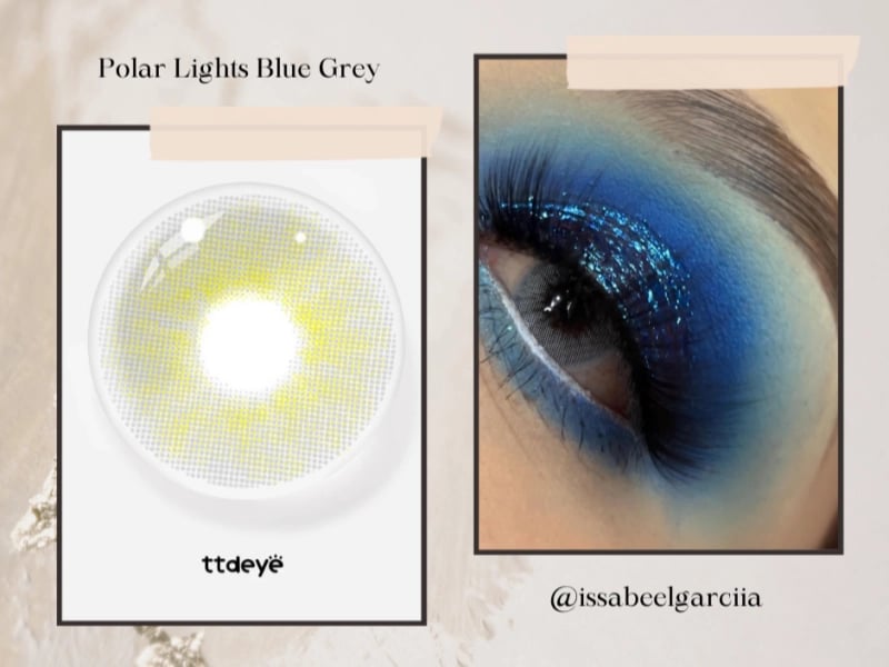 TTDeye Polar Lights Blue-Grey Color Contacts