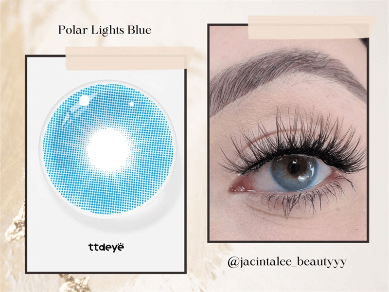 TTDeye Polar Lights Blue Contacts